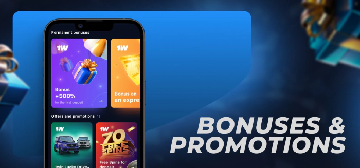 Download App and Get 1win bonus