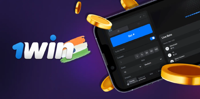 1win Plinko game on mobile in India