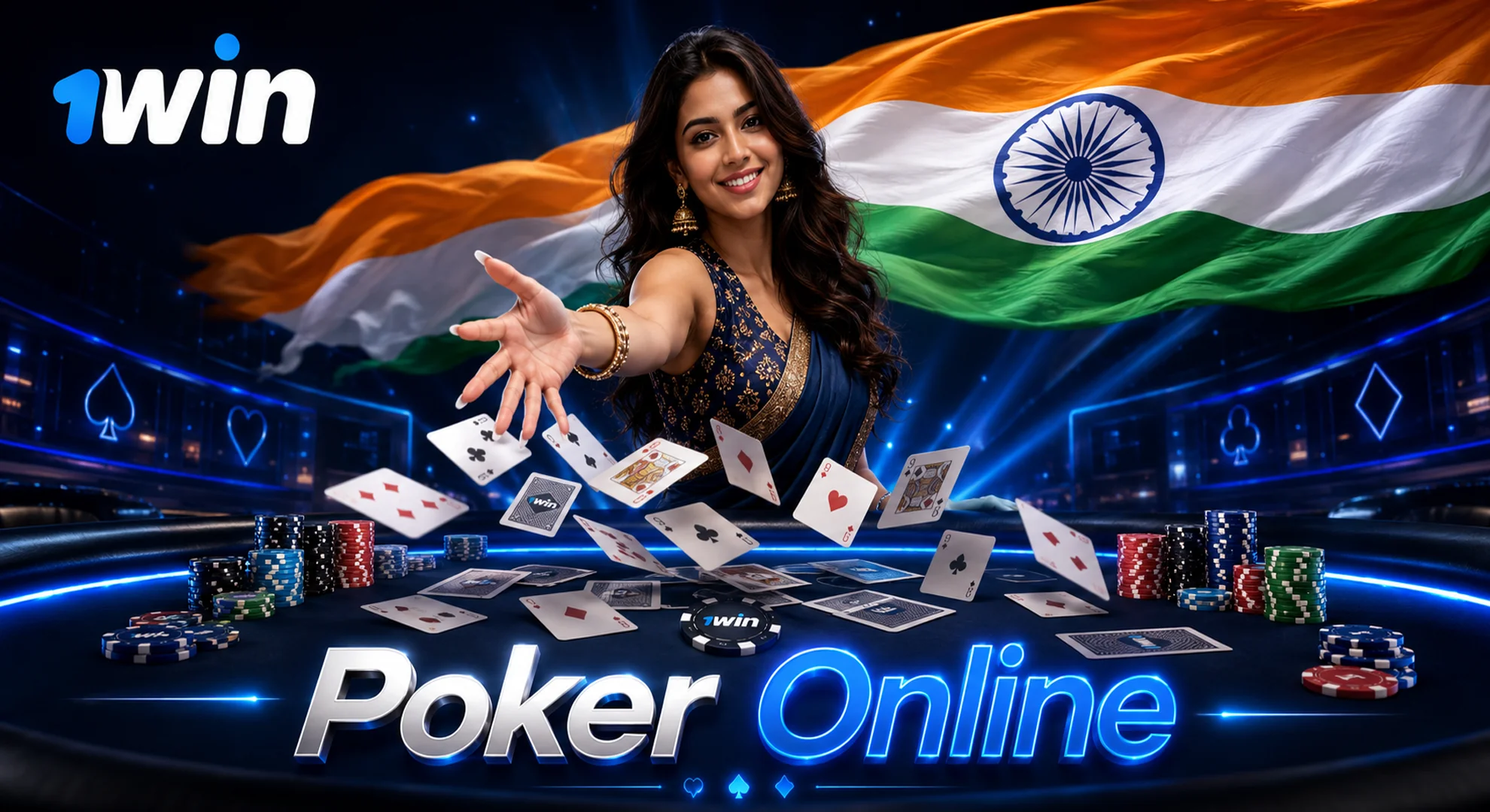 1win poker online